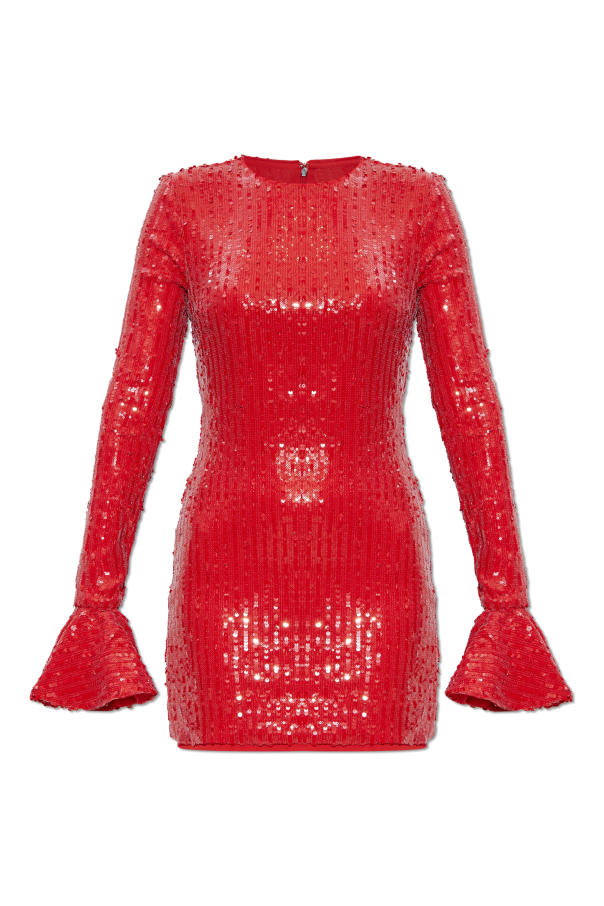 Red Sequin dress ROTATE Vitkac Canada